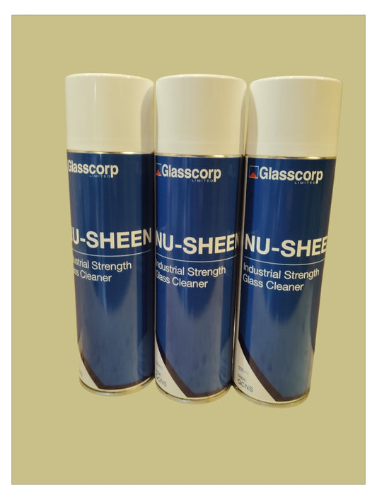 NuSheen three pack – Foaming glass cleaner