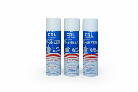 3 pack Hi-Sheen foaming glass cleaner